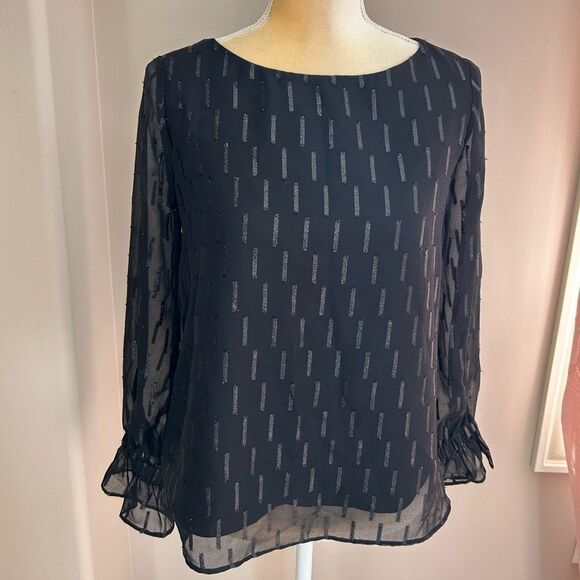 Banana Republic Tops - ❤️EUC Banana Republic Black Blouse (size small)❤️
